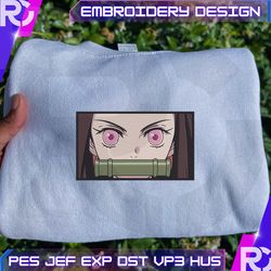 Cute Girl Embroidery,  Anime Embroidery Designs, Embroidery Designs, Embroidery Patterns, Machine Embroidery, Instant Download