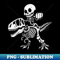 Skeleton  T-Rex - Special Edition Sublimation PNG File - Transform Your Sublimation Creations