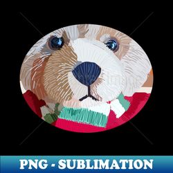 Teddy Bear Close Up Portrait - Instant Sublimation Digital Download - Add a Festive Touch to Every Day