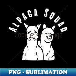 Alpaca Squad - PNG Sublimation Digital Download - Instantly Transform Your Sublimation Projects