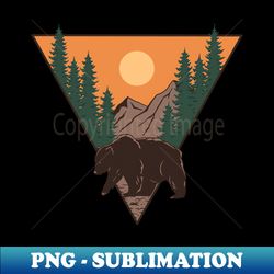 Bear - Signature Sublimation PNG File - Perfect for Creative Projects