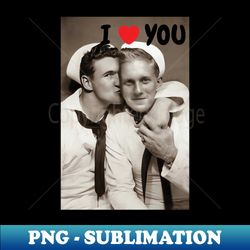 Happy Valentines Vintage Queer Love Photo Design - Aesthetic Sublimation Digital File - Bring Your Designs to Life