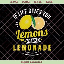 If Life Gives You Lemons Make Lemonade PNG Download