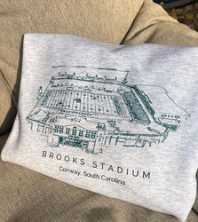 Brooks Stadium Sweatshirt, Coastal Carolina Stadium Sweatshirt, Chanticleers, Conway South Carolina, football sweatshirt