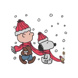 The Peanuts Snoopy Charlie Christmas Vibe SVG Cricut Files