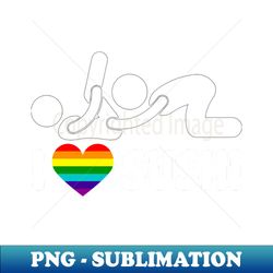 I Love Sushi Pride Month - Stylish Sublimation Digital Download - Boost Your Success with this Inspirational PNG Download