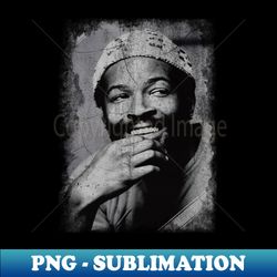 Marvin Gaye - Vintage Distressed - Trendy Sublimation Digital Download - Perfect for Sublimation Art