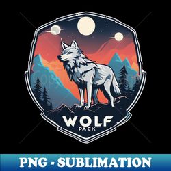 wolf pack - Aesthetic Sublimation Digital File - Perfect for Sublimation Mastery