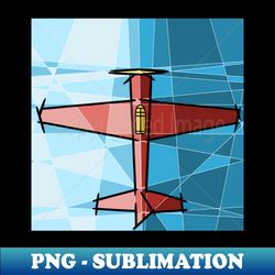 Abstract Airplane - Stylish Sublimation Digital Download - Create with Confidence