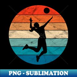 Volleyball Woman Gift - PNG Transparent Sublimation File - Vibrant and Eye-Catching Typography