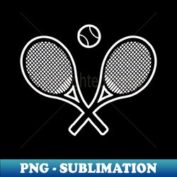 Racket  Ball Tennis - PNG Sublimation Digital Download - Perfect for Sublimation Art