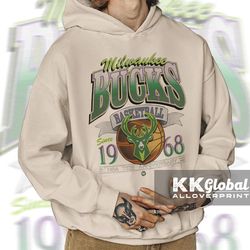 NBA Milwaukee Bucks Brand Green Vintage Tubular T-Shirt NWT Rare Sweatshirt, Hoodie, merch Gift