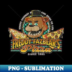 Five Nights at Freddys Fazbears Pizza - Premium Sublimation Digital Download - Transform Your Sublimation Creations