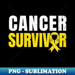 childhood cancer survivor childhood cancer awareness - professional sublimation digital download - bold & eye-catching