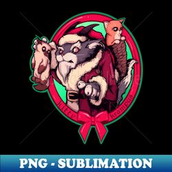 Kitty Krampus - Retro PNG Sublimation Digital Download - Instantly Transform Your Sublimation Projects