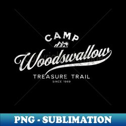 The Treasure Trail at Camp Woodswallow - Instant Sublimation Digital Download - Create with Confidence