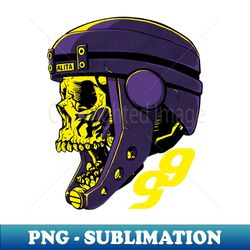 Motorball Skull v3 - Instant Sublimation Digital Download - Transform Your Sublimation Creations