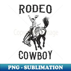 Western Cowboy Rodeo - Professional Sublimation Digital Download - Perfect for Personalization