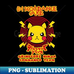 Grindcore Ninja Commando Team - Special Edition Sublimation PNG File - Perfect for Sublimation Art