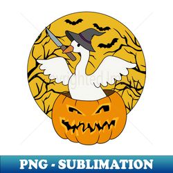 Halloween Goose - Decorative Sublimation PNG File - Boost Your Success with this Inspirational PNG Download