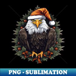 Eagle Christmas - Exclusive Sublimation Digital File - Stunning Sublimation Graphics