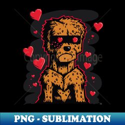 Terminator Cyborg Dog with lots of love - Special Edition Sublimation PNG File - Enhance Your Apparel with Stunning Detail
