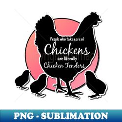 Chicken Tenders - PNG Transparent Sublimation Design - Add a Festive Touch to Every Day