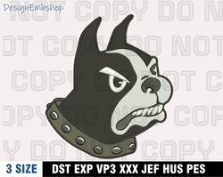 wofford terriers embroidery designs, ncaa machine embroidery design, machine embroidery pattern