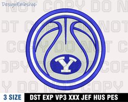 byu cougars embroidery designs, ncaa machine embroidery design, machine embroidery pattern