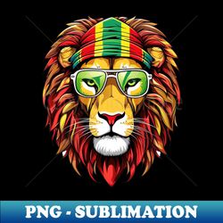 Juneteenth Lion 4 - Aesthetic Sublimation Digital File - Enhance Your Apparel with Stunning Detail