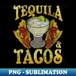 cinco de mayo tequila and tacos mexico mexican - decorative sublimation png file - perfect for sublimation mastery