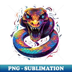 Snake Smiling - Professional Sublimation Digital Download - Perfect for Personalization