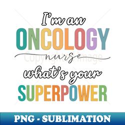 Oncology Superhero - Elegant Sublimation PNG Download - Perfect for Sublimation Art