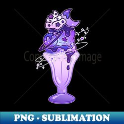 Galaxy Sundae - PNG Transparent Sublimation File - Perfect for Sublimation Mastery