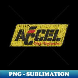 Accel High Performance 1972 - Elegant Sublimation PNG Download - Bring Your Designs to Life