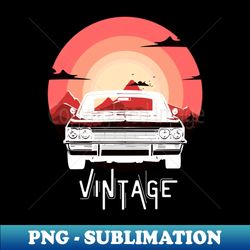 80s Car - Premium Sublimation Digital Download - Perfect for Personalization