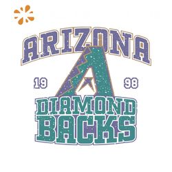 Arizona Diamondback Est 1998 MLB Baseball SVG Cricut Files