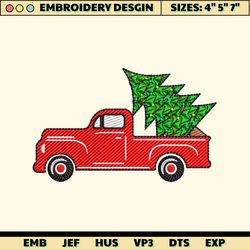 Christmas Truck Embroidery Designs, Christmas Embroidery Designs, Christmas Tree Embroidery, Merry Xmas Embroidery Designs