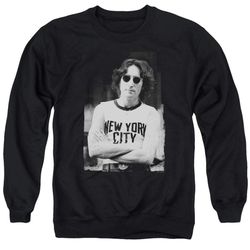 John Lennon &8211 New York Adult Crewneck Sweatshirt