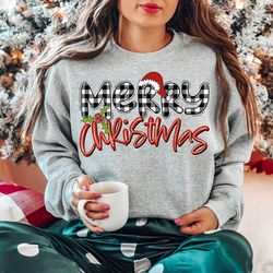 Merry Christmas Sweatshirt, Womens Christmas Sweatshirt, Holiday Sweatshirt, Winter Sweatshirt, Christmas Family Shirt,