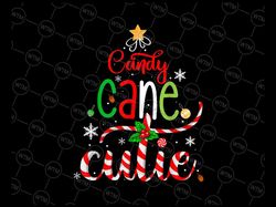 Candy Cane Cutie PNG, Funny Christmas Xmas Pajama PNG, Cute Girls Christmas Png,Christmas Kids Sublimation Design Downlo