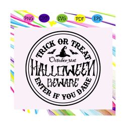 Trick or treat halloween SVG, Halloween svg, Halloween gift, Halloween shirt, happy Halloween day, Halloween svg file, H