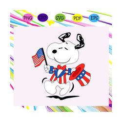 Snoopy dog Independent american flag, snoopy svg, snoopy lover gift,independence day svg,4th of july,funny 4th of july,a