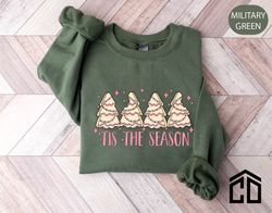Tis The Season, Tis the Season Sweatshirt, Christmas Sweatshirt, Funny Christmas Sweatshirt, Christmas Tree Shirt, Chris