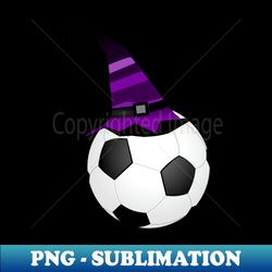 Halloween Witch Hat Soccer - Artistic Sublimation Digital File - Add a Festive Touch to Every Day