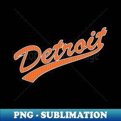 Detroit - Stylish Sublimation Digital Download - Bold & Eye-catching