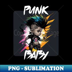 Graffiti Style - Cool Punk Baby 5 - PNG Sublimation Digital Download - Perfect for Sublimation Mastery