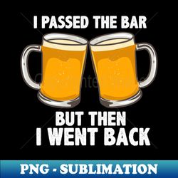 Funny Bar Funny Drinking - High-Resolution PNG Sublimation File - Perfect for Personalization