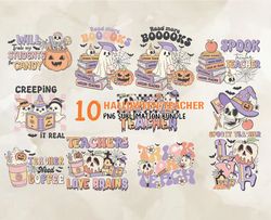10 Halloween Teacher Png, Halloween Svg, Cute Halloween, Halloween, Halloween Png 77