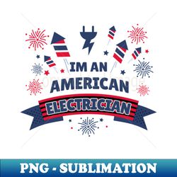 American Electrician - Special Edition Sublimation PNG File - Perfect for Sublimation Mastery
